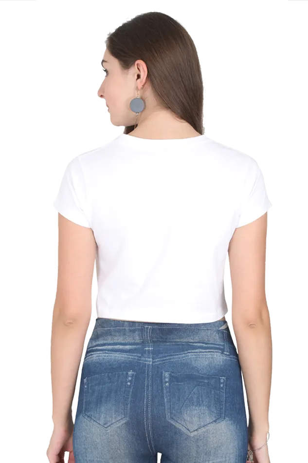 Bloom with Confidence – You Grow Girl Trendy Graphic Crop Top
