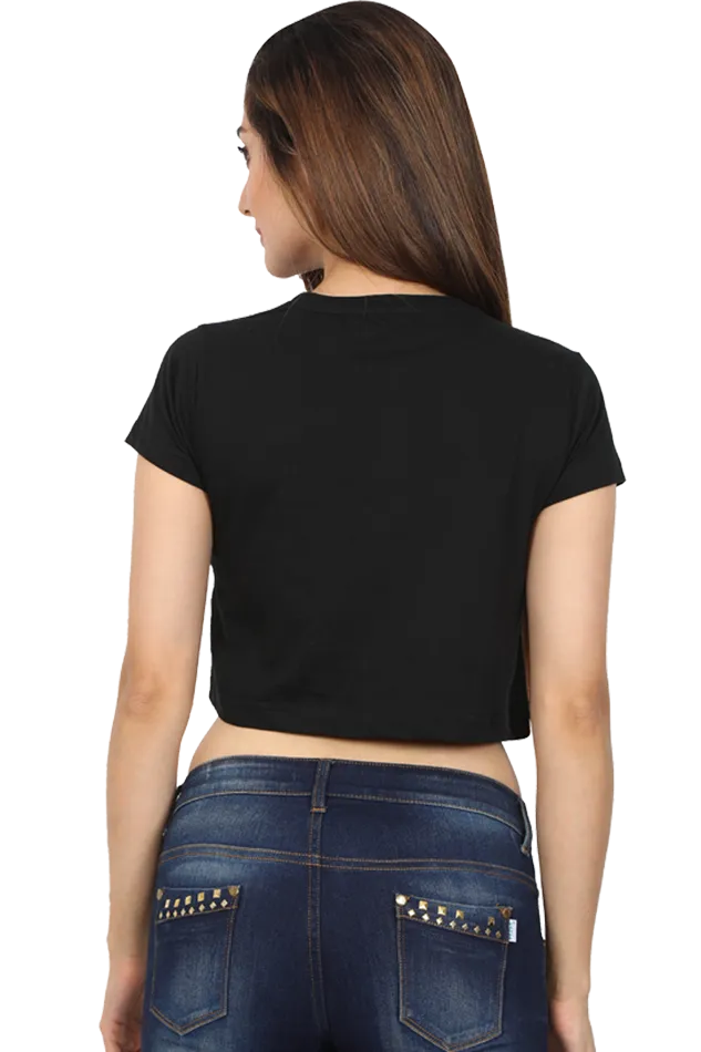 Boss Babe Attitude Graphic Crop Top