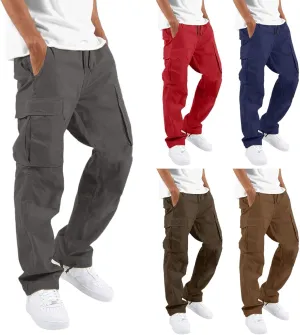 Cargo Pants for Men Big and Tall, Casual Athletics Joggers Men's Jogger Sweatpant Athletic Cargo Pants Sports Sweats