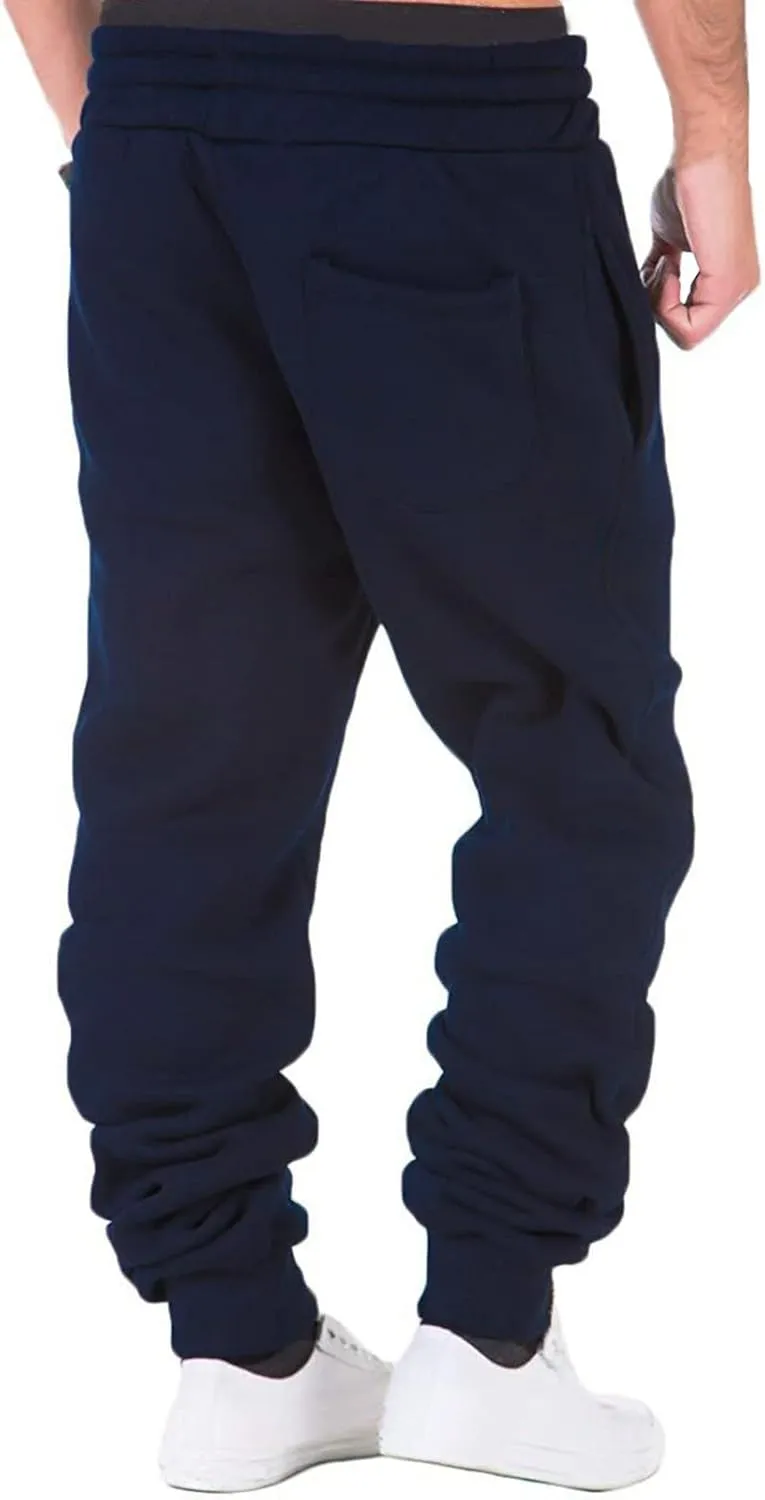 Cargo Sweatpants for Men Mens Lounge Pants Sweatpants Lightweight Gym Yoga Trousers Men's Slim Fit Jogger Gym Running