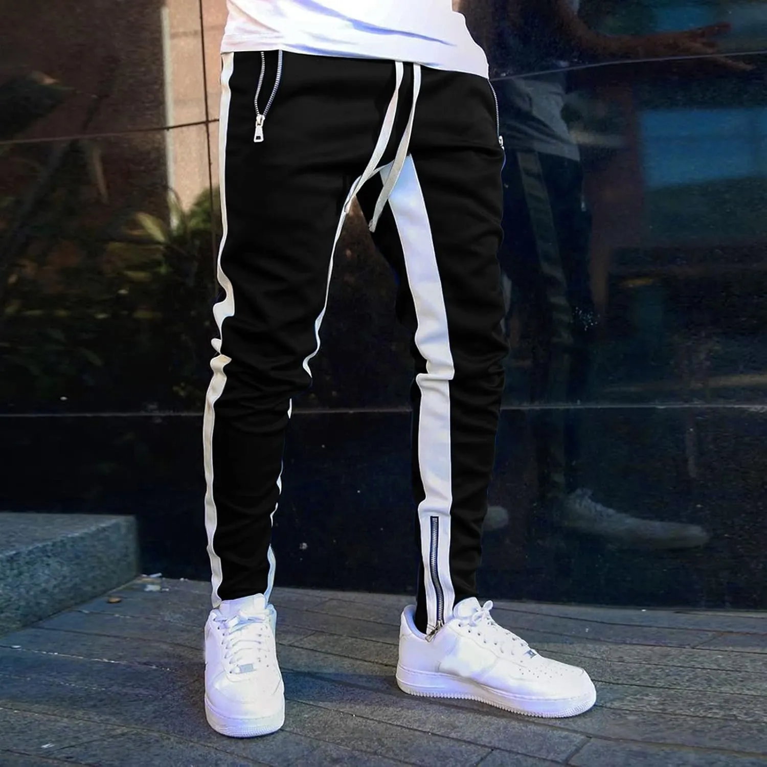 Cargo Trousers for Men Cargo Pants Gym Sweatpants Trousers Mens Long Pant Sweatpants for Men Men's Casual Trousers