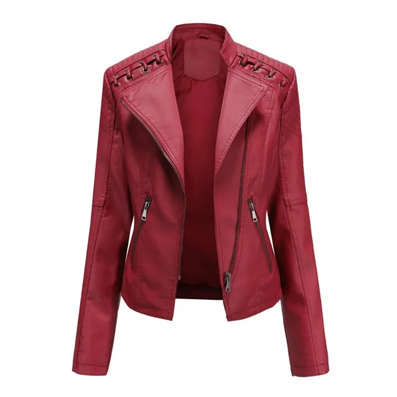 Guus  Elegant Leather Jacket