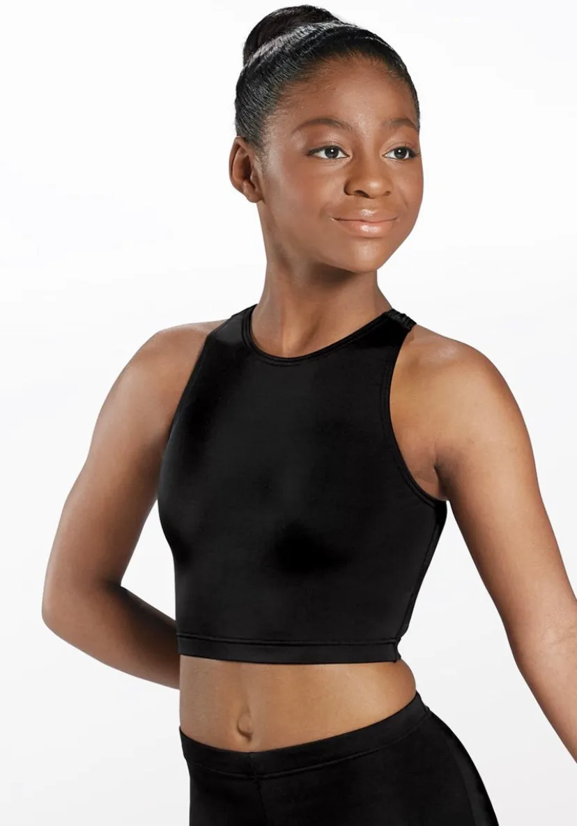High Neck Crop-Top