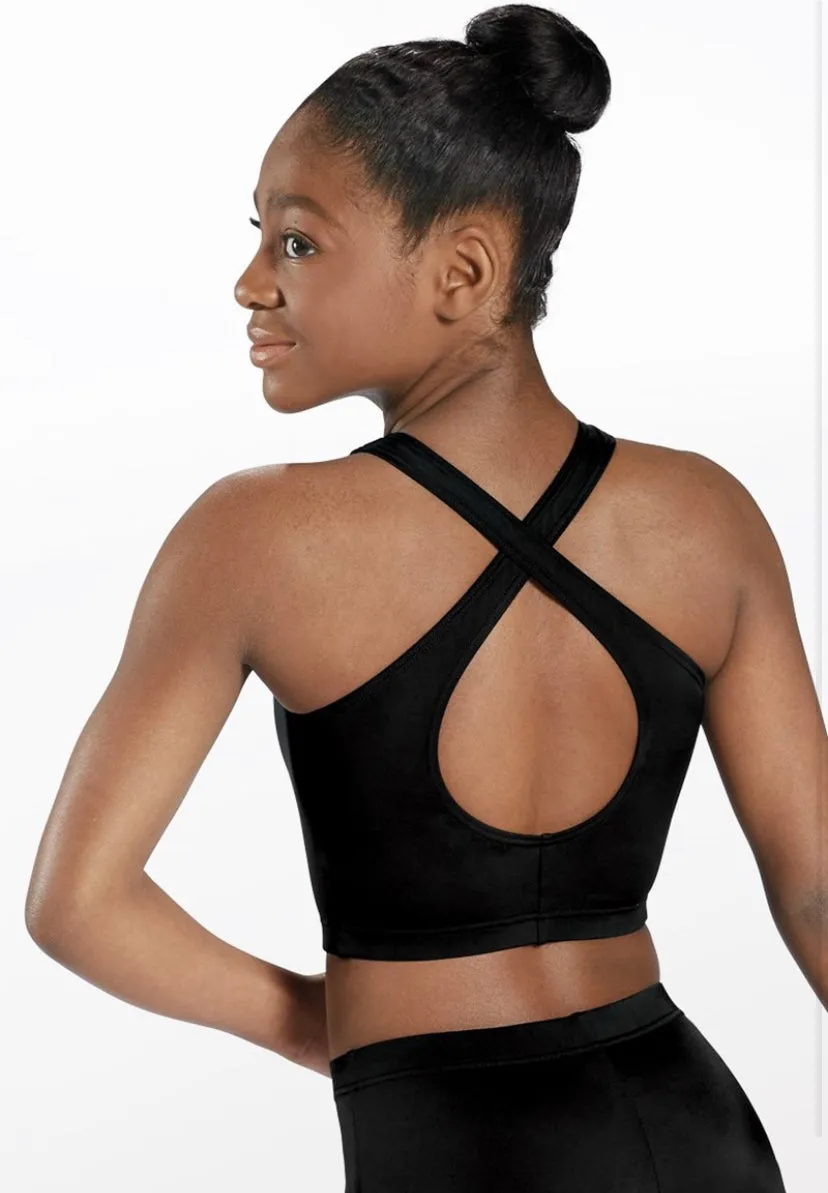 High Neck Crop-Top