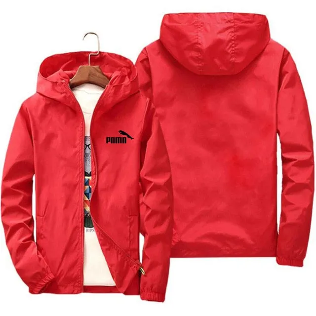 New Brand 2020 Spring Summer Men Jacket Thin Windbreaker Jaqueta Masculina Slim Fit Mens Hooded Bomber Jacket Mens Plus Size 6XL