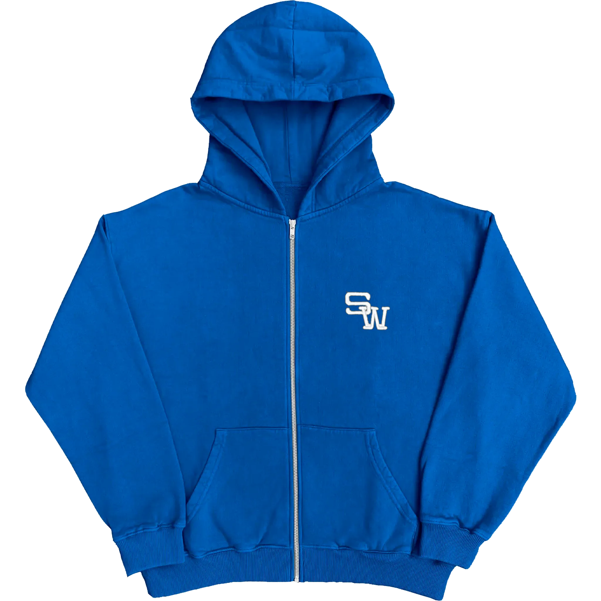 SW ZIP HOODIE - ROYAL BLUE