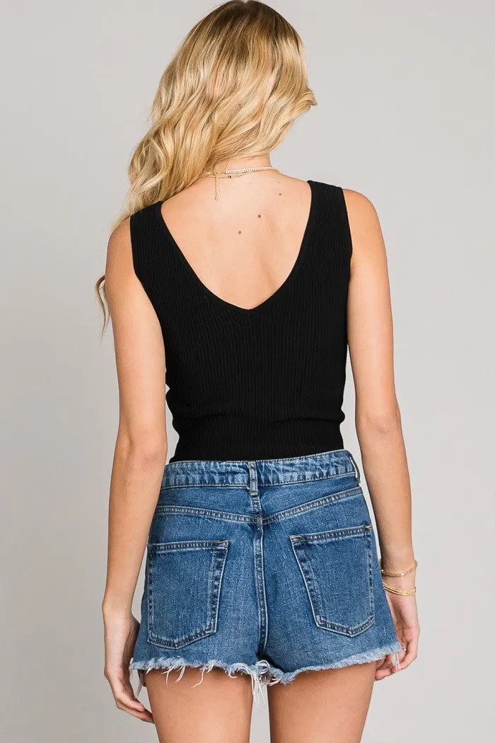Techno Rib V-Neck Tank