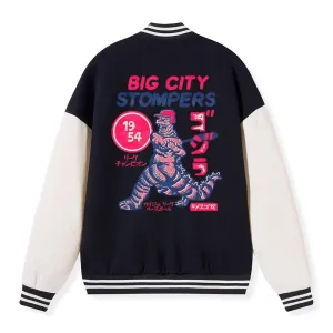 Tokyo-Tiger Big City Stompers Embroidery Varsity Jacket