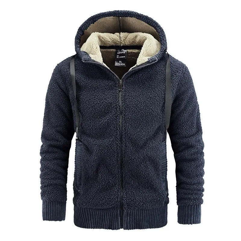 West Louis Cashmere Thicken Keep Casual Hoodie