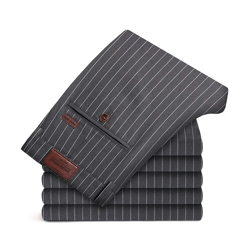 West Louis Designer Bamboo Fiber Classic Style Business Pants