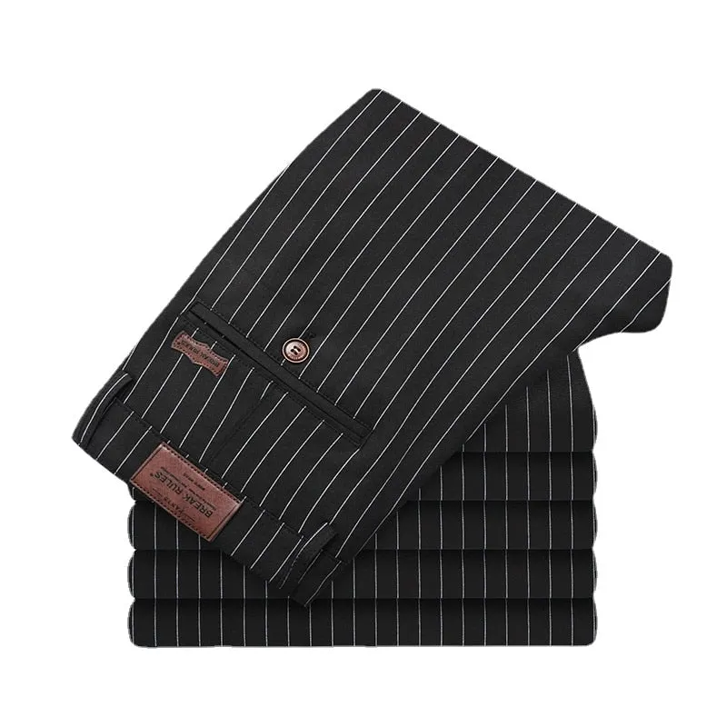 West Louis Designer Bamboo Fiber Classic Style Business Pants