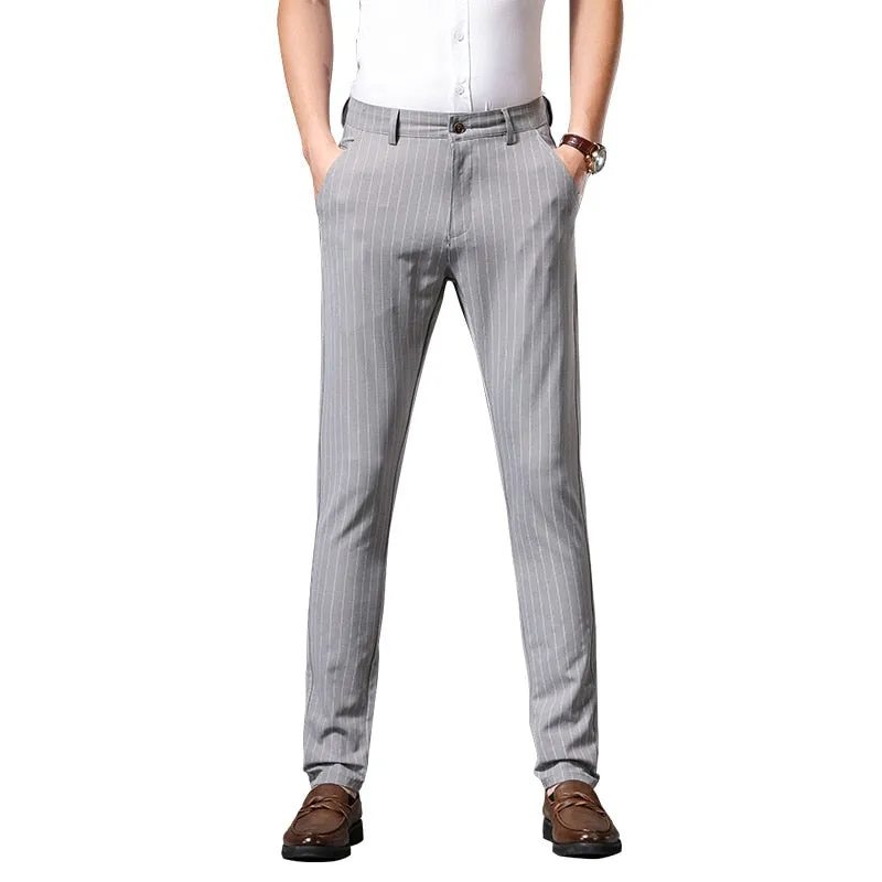 West Louis Designer Bamboo Fiber Classic Style Business Pants