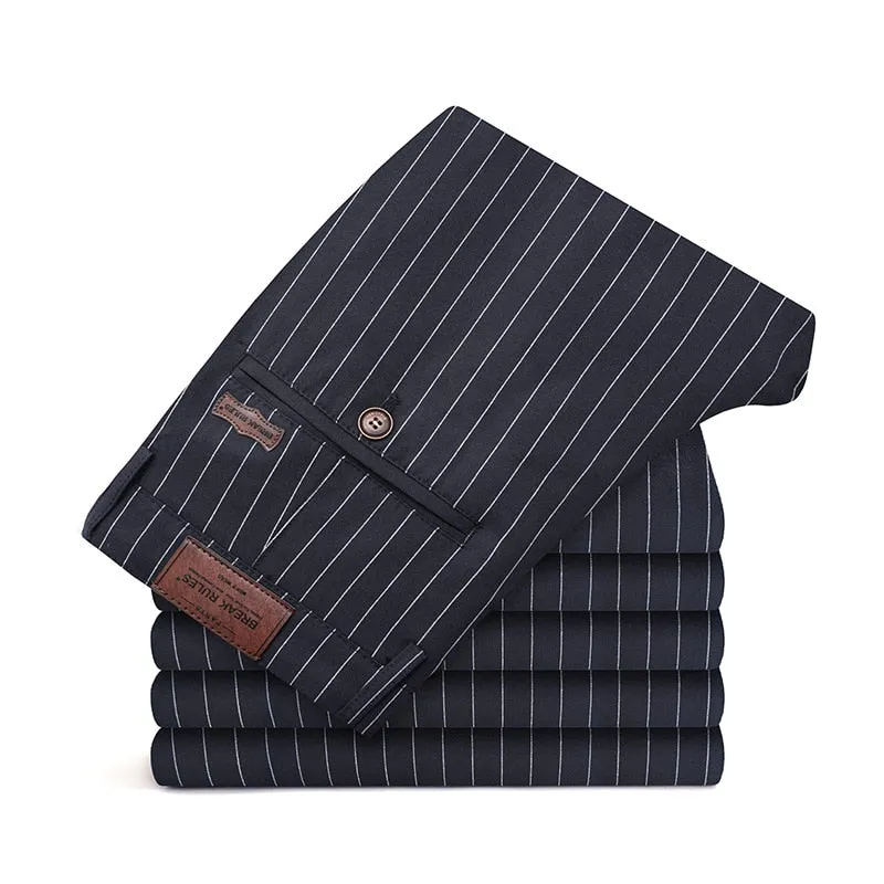 West Louis Designer Bamboo Fiber Classic Style Business Pants
