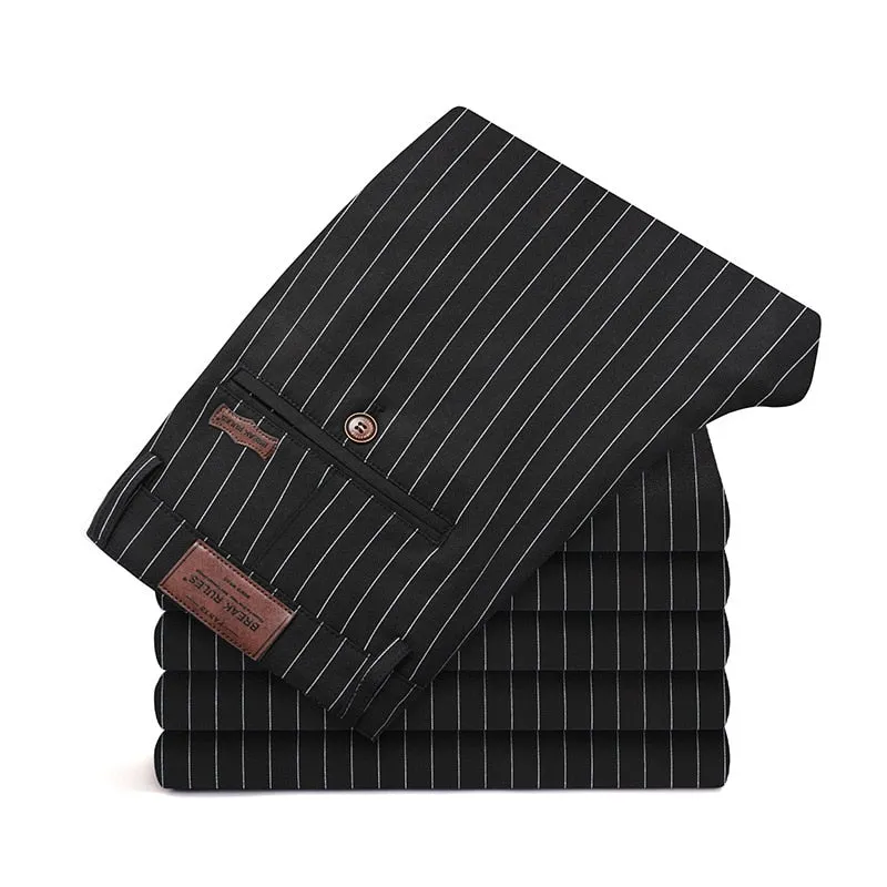West Louis Designer Bamboo Fiber Classic Style Business Pants