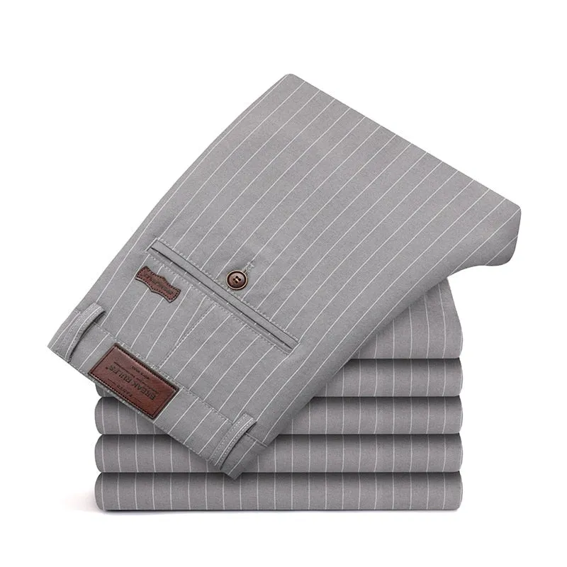 West Louis Designer Bamboo Fiber Classic Style Business Pants