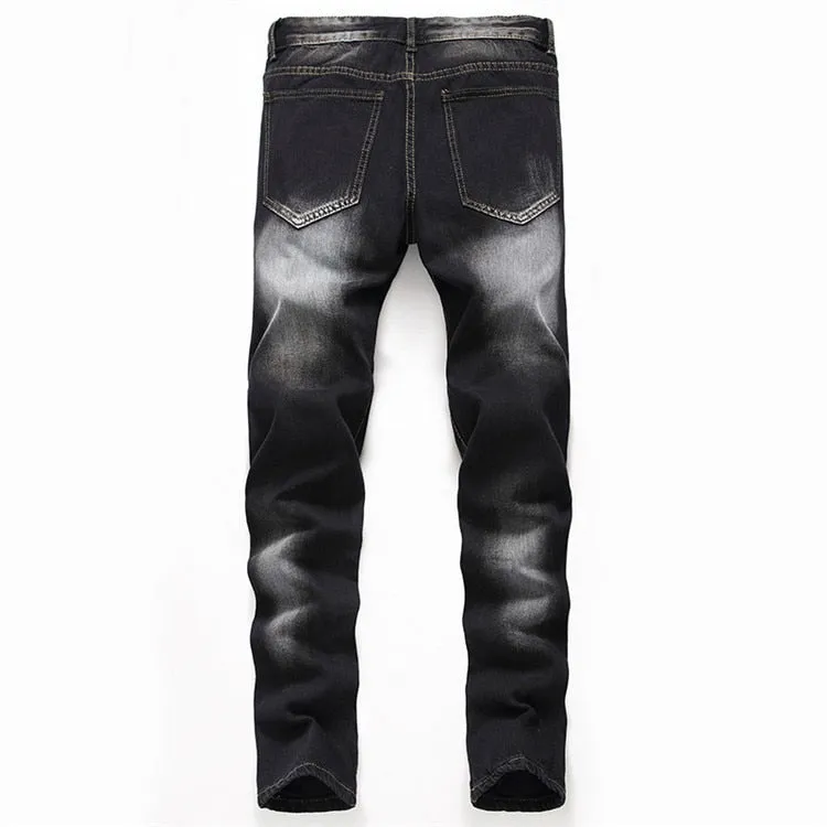 West Louis Middle Waist High Stretch Jeans